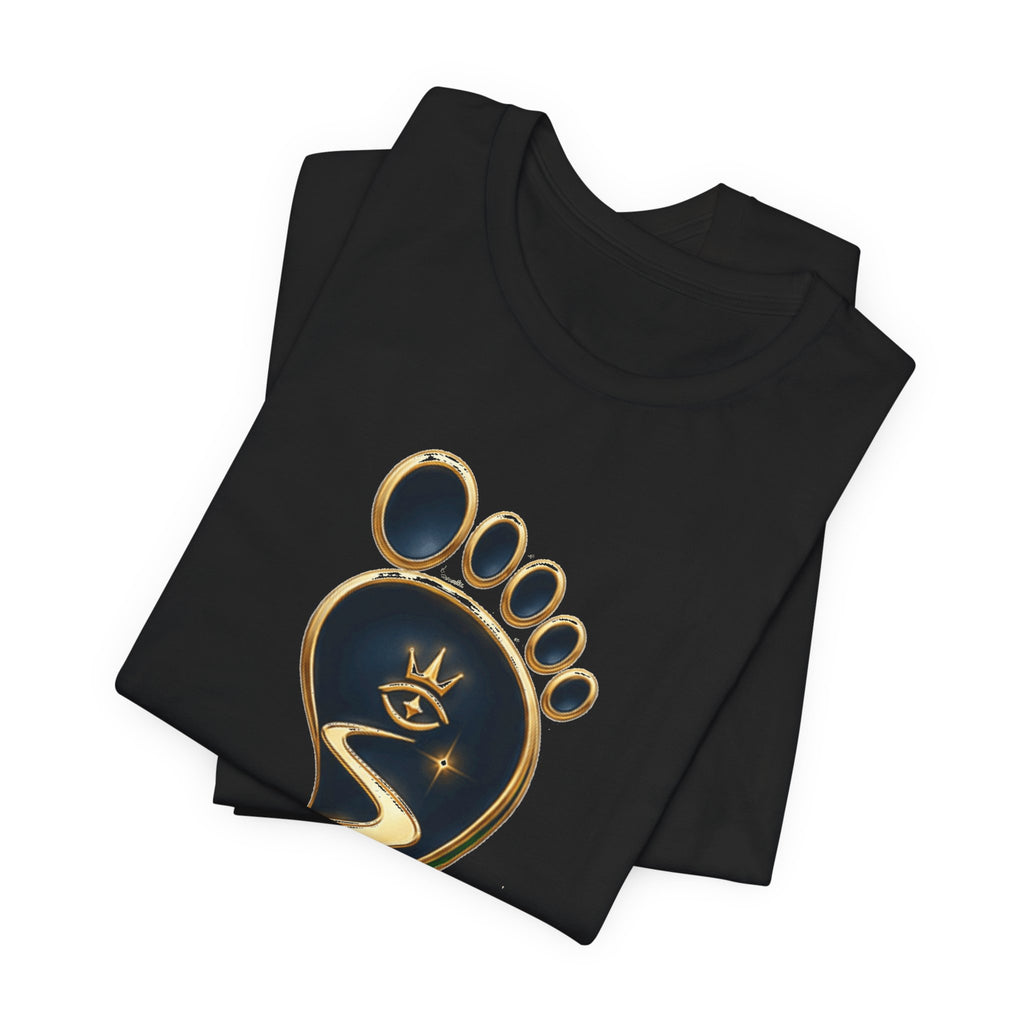 Walk with Purpose. Trod Well. Tee in black — product view 3