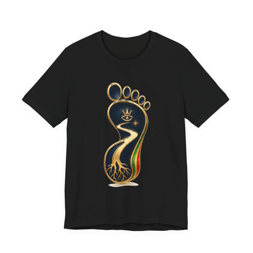Walk with Purpose. Trod Well. Tee in black — product view 1